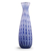 Chevron Bottle Royal Blue Vase 26706A