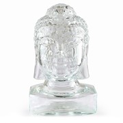 Guanyin (Female Buddha) Head - Clear 25439C