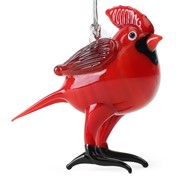 Glassdelights Ornament Red Cardinal 26914