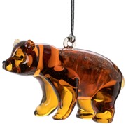 Glassdelights Ornament Grizzly bear 26816