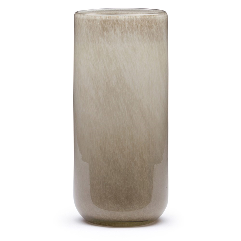 Tall Cylinder Vase - Grey 26526B