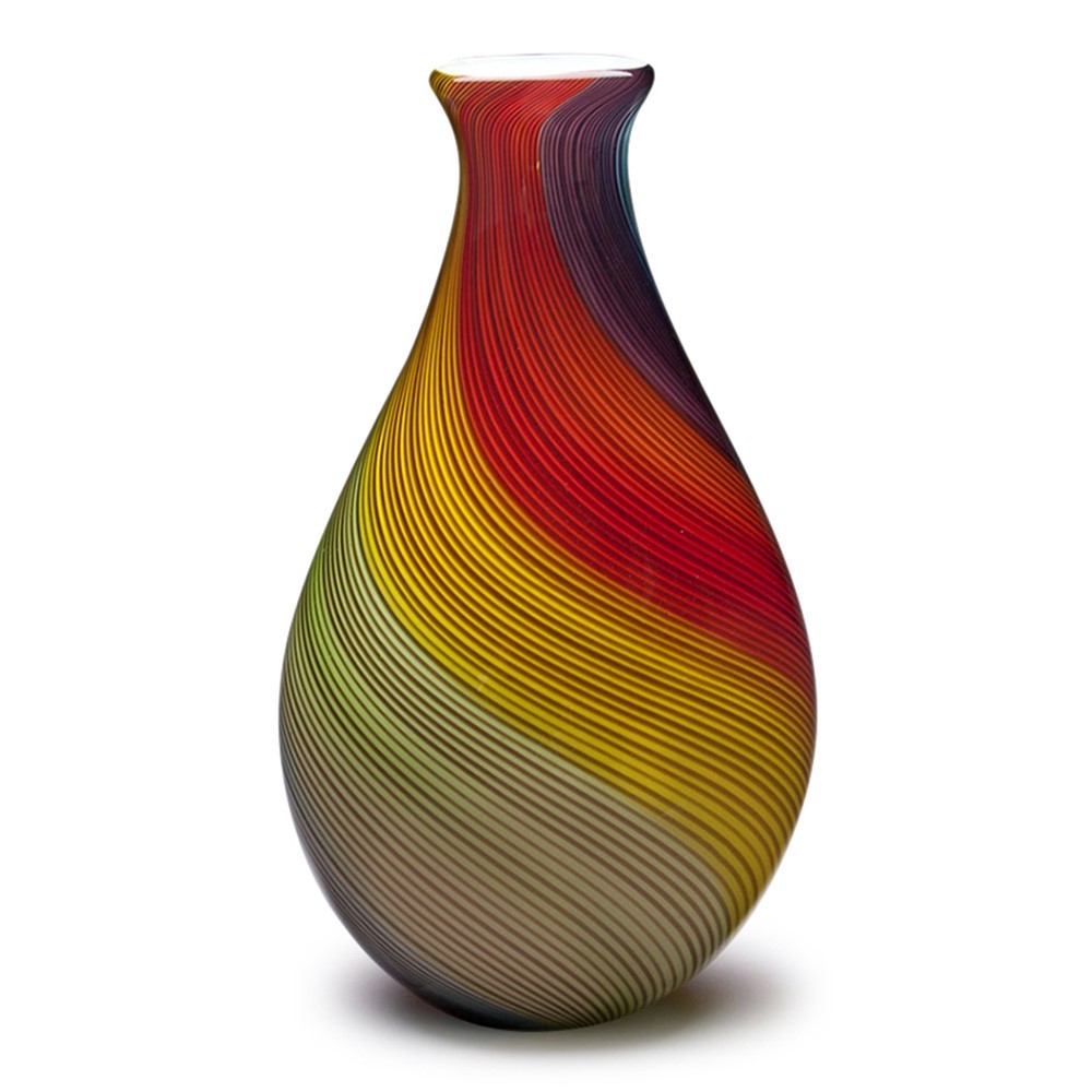 Venezia Vase - Rainbow Twist 26591C