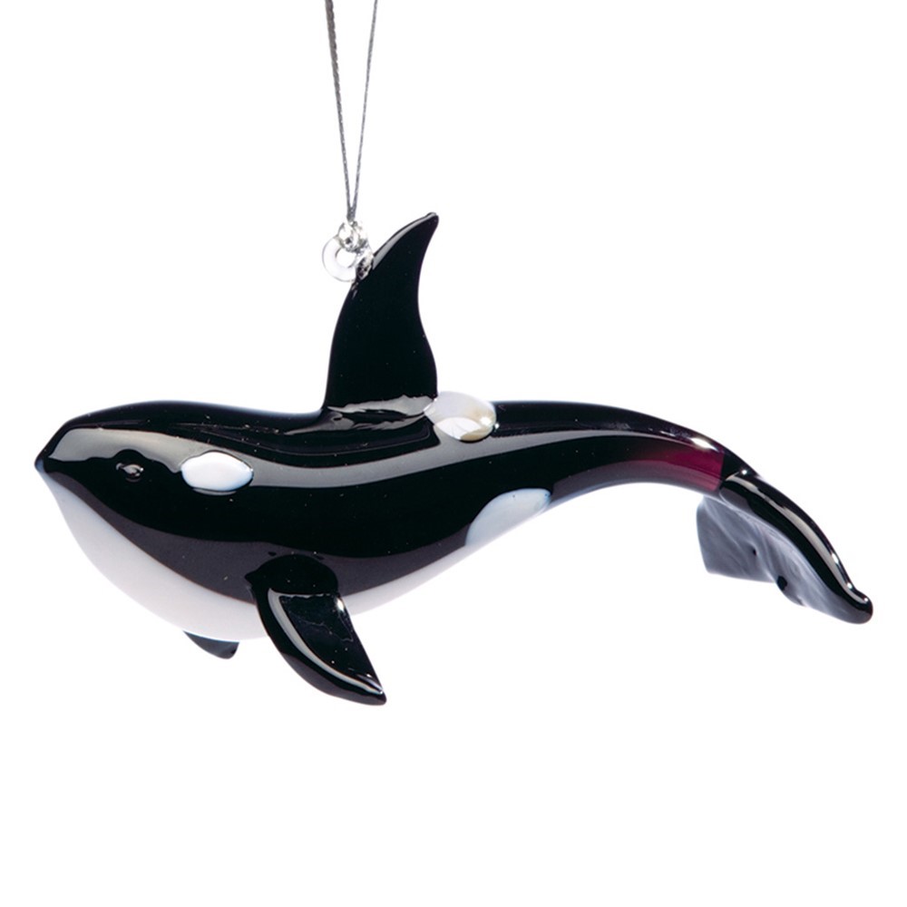 Glassdelights Ornament Orca Whale 26840