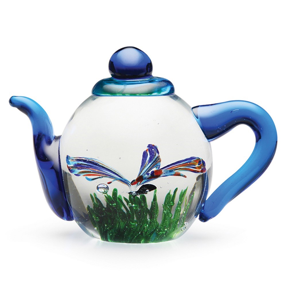 Teapot - Butterfly Rainbow Glow 6171