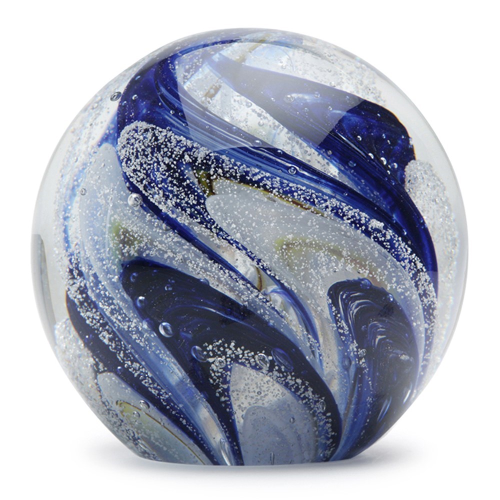 Large Paperweight - Blueberry Snow Cone Glow 91137