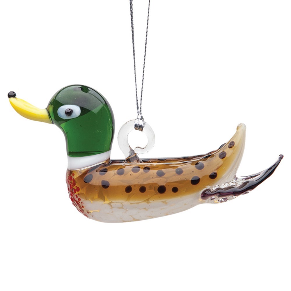 Glassdelights Ornament Mallard Duck 26908