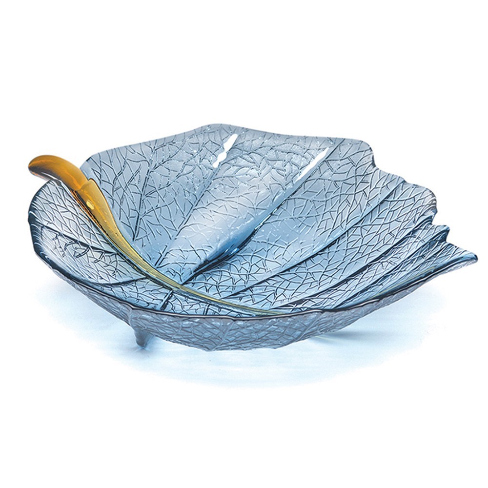 Large Leaf Bowl - Steel Blue 503002B