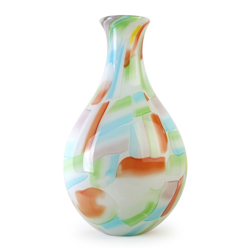 White Fruit Nougat Vase 26703A