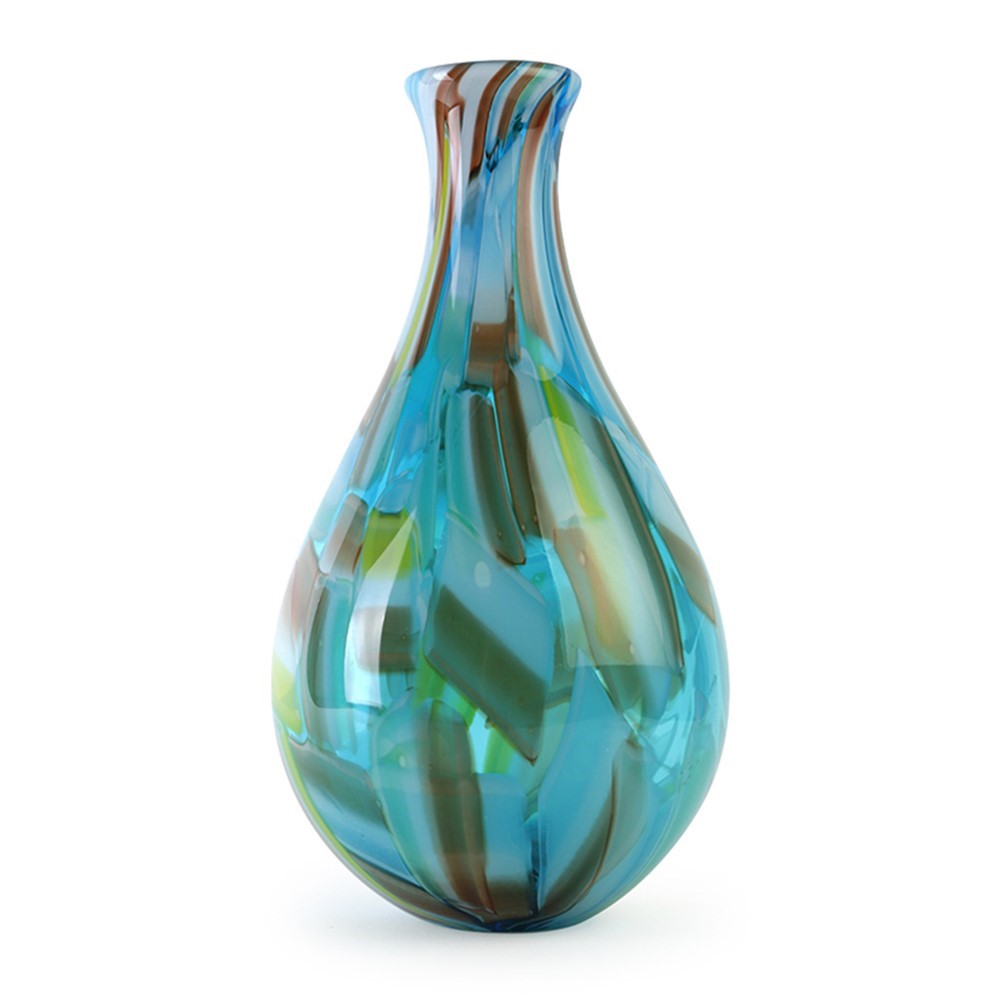 Blue Gelatin Vase 26704A