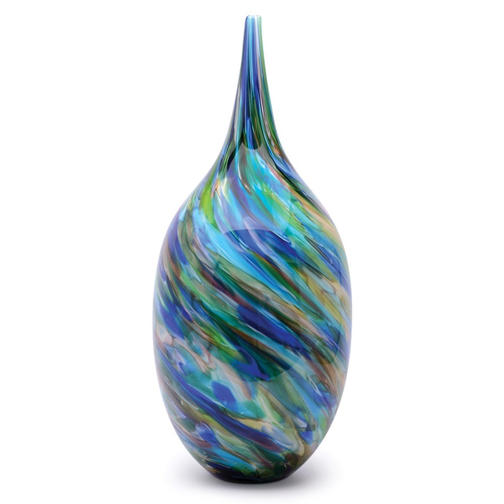 Teardrop Vase - Cold Palette 26712