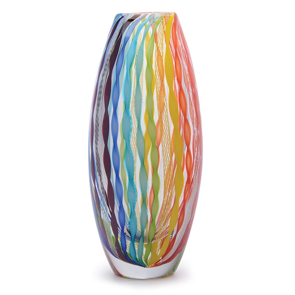 Canework Tall Vase - Rainbow 26715A