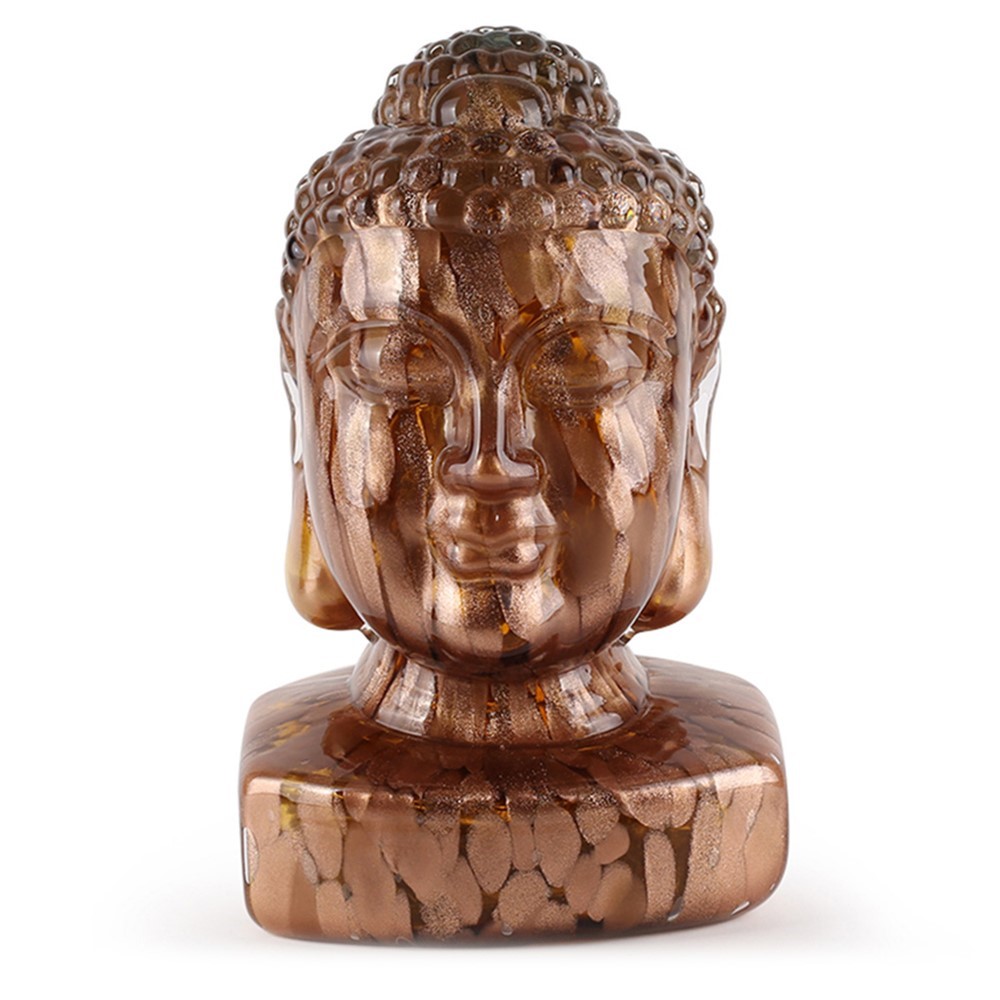 Guanyin (Female Buddha) Head - Copper 25439CO