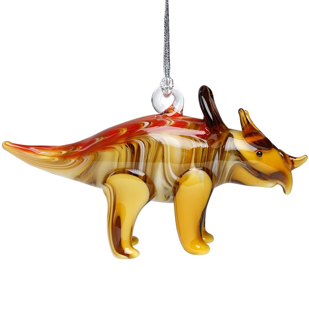 Glassdelights Ornament Triceratops 26922TC