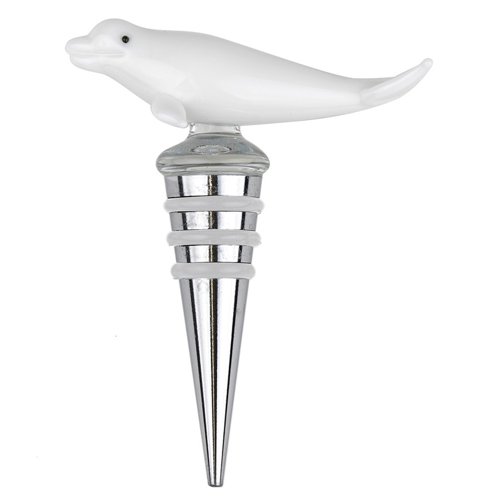 Beluga Whale Wine Stopper 83907