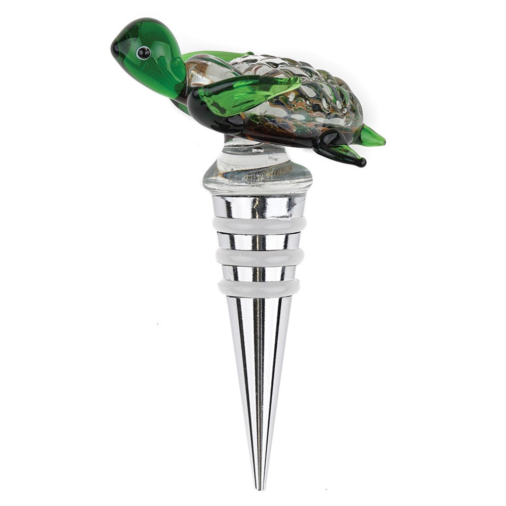 Green Sea Turtle Wine Stopper 83910G