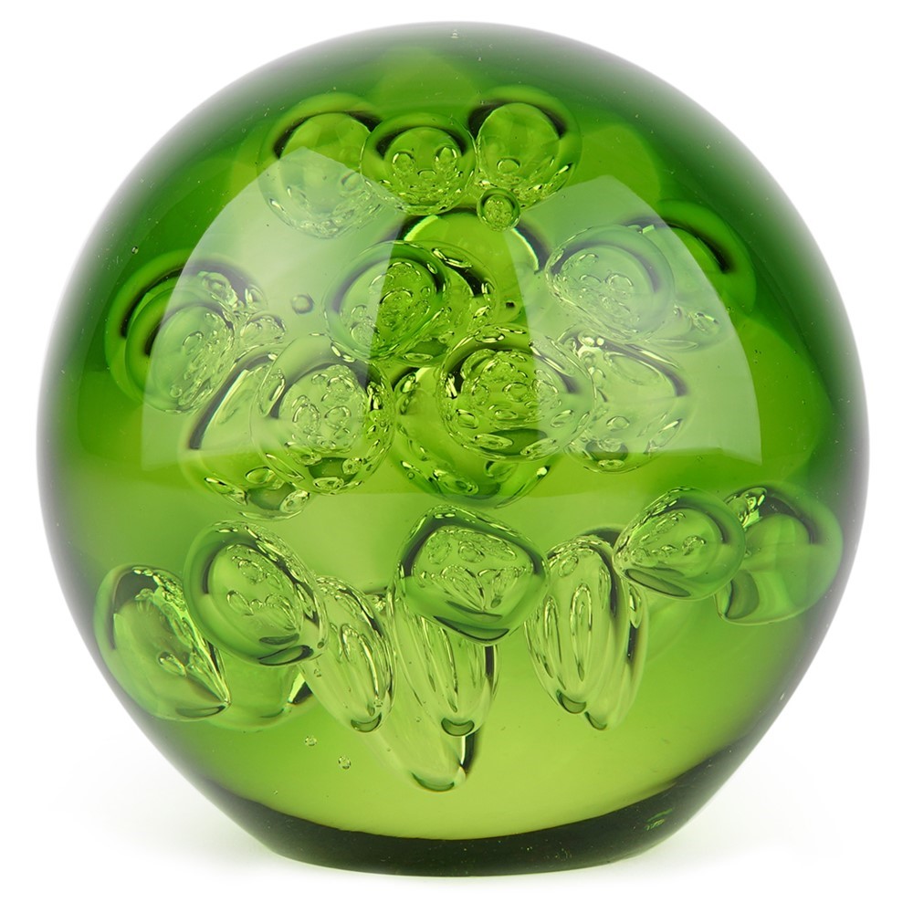 Large Spa Bubbles Paperweight - Peridot 84201G