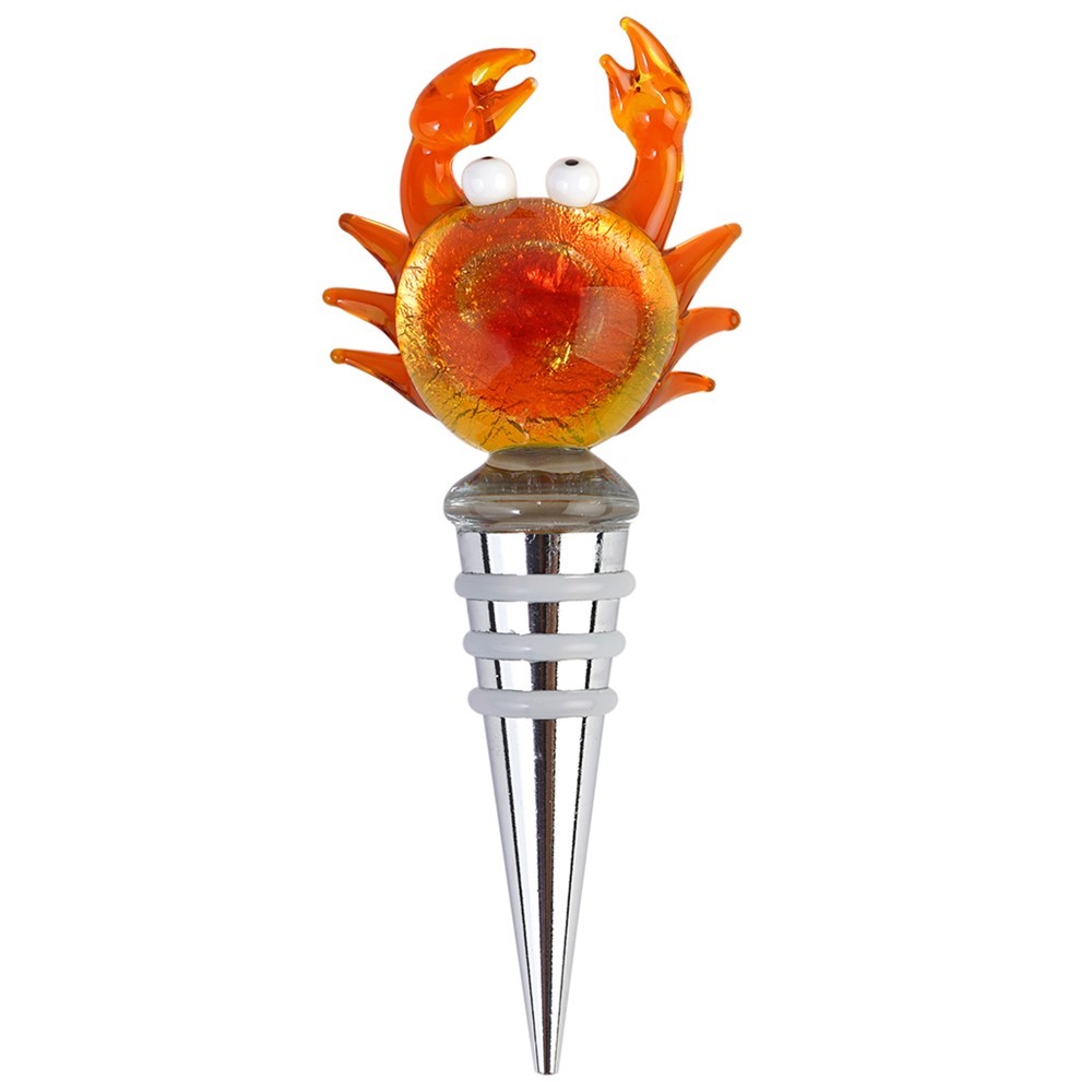 Whimsical Crab Wine Stopper 83915