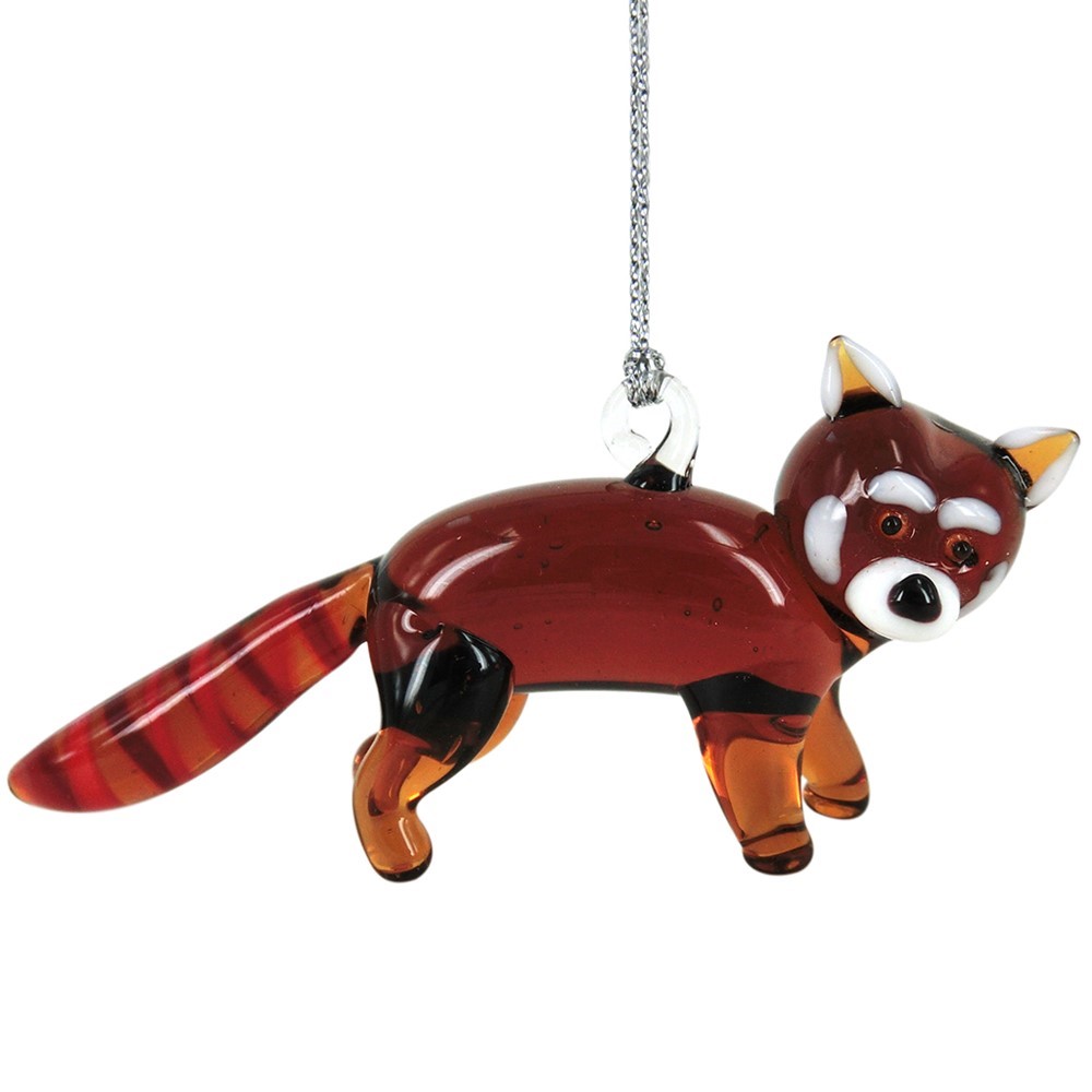 Glassdelights Ornament - Red Panda 26950