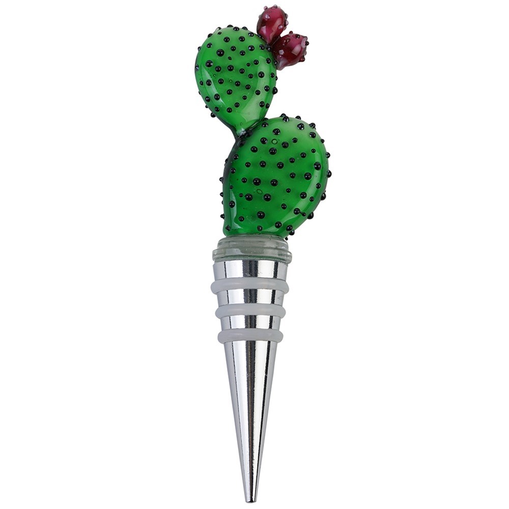 Prickly Pear Cactus Wine Stopper 83923PC