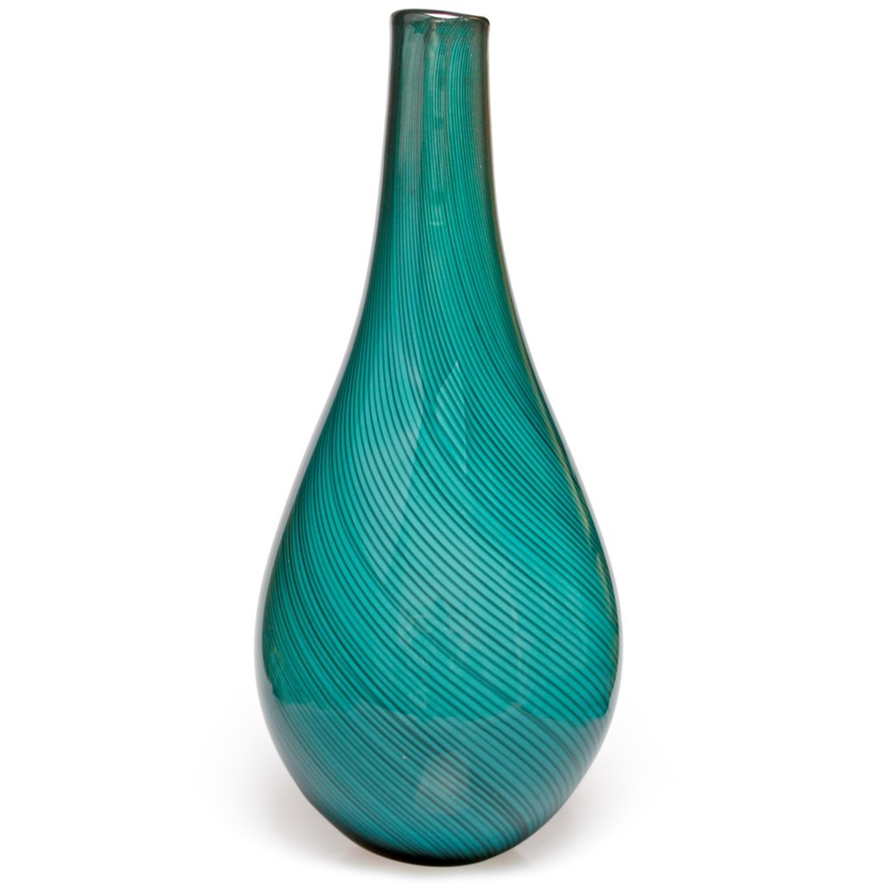 Teal Roma Vase 26566TL