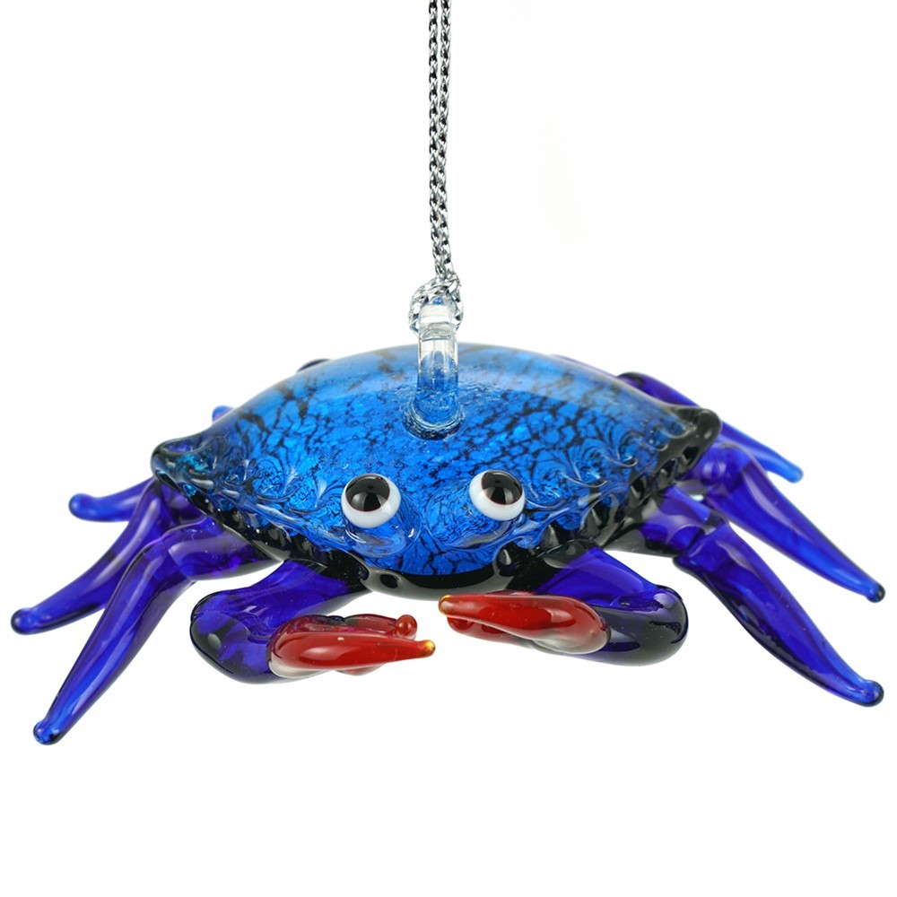 Glassdelights ornament - Blue Crab 26944B