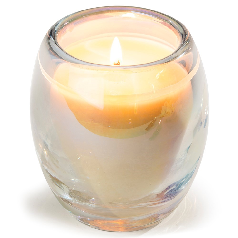 Glisten + Glass Candle Aurora 28206AU-CL