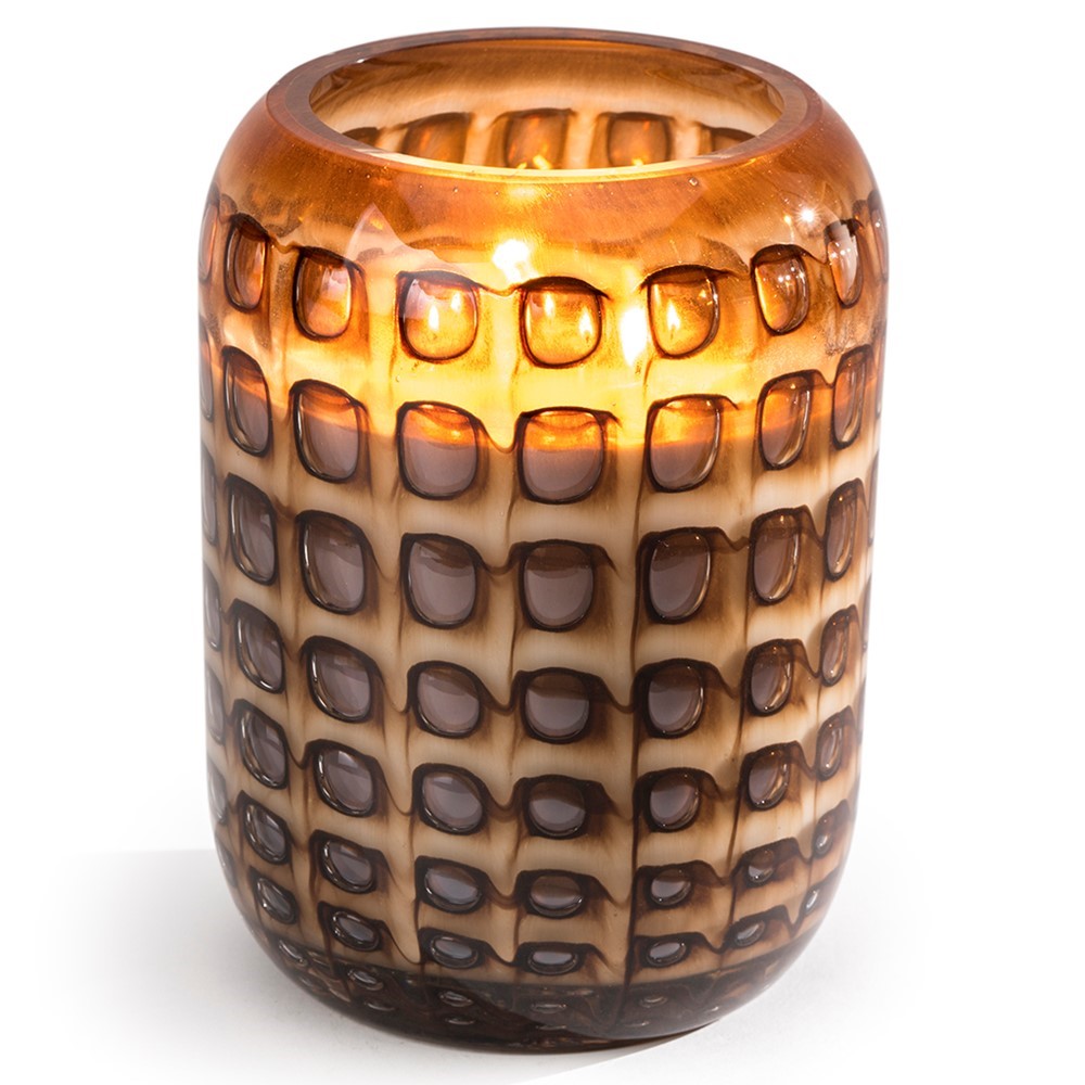 Glisten+Glass Cubic Beehive, Espresso - Driftwood 503004A-CL