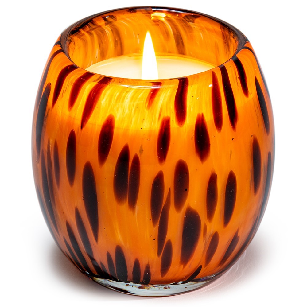 Glisten + Glass Candle Tiger 28205TG-CL